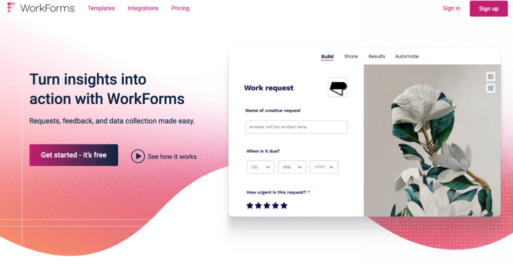 WorkForms