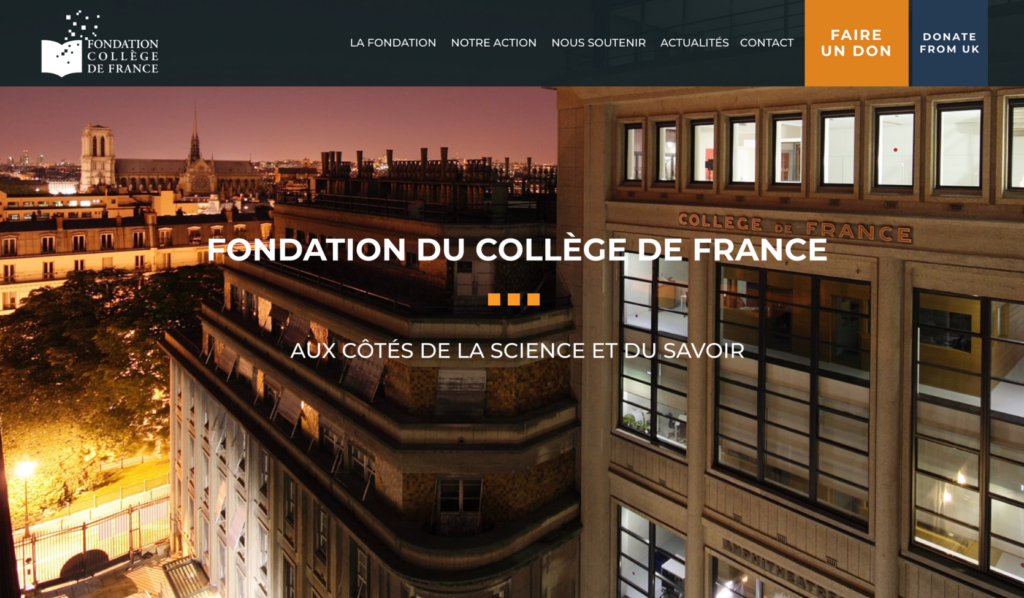 fondation college de france