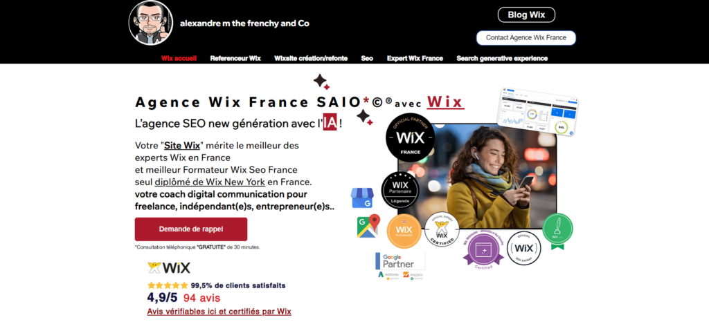 Home page alexandre m the frenchy and Co