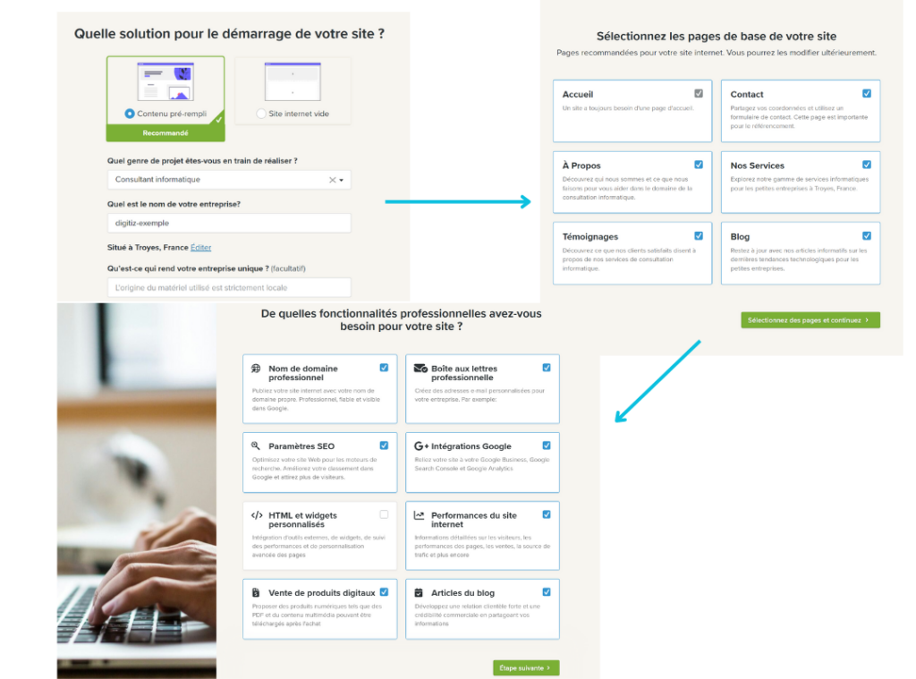 Artificial Intelligence in Website Creation