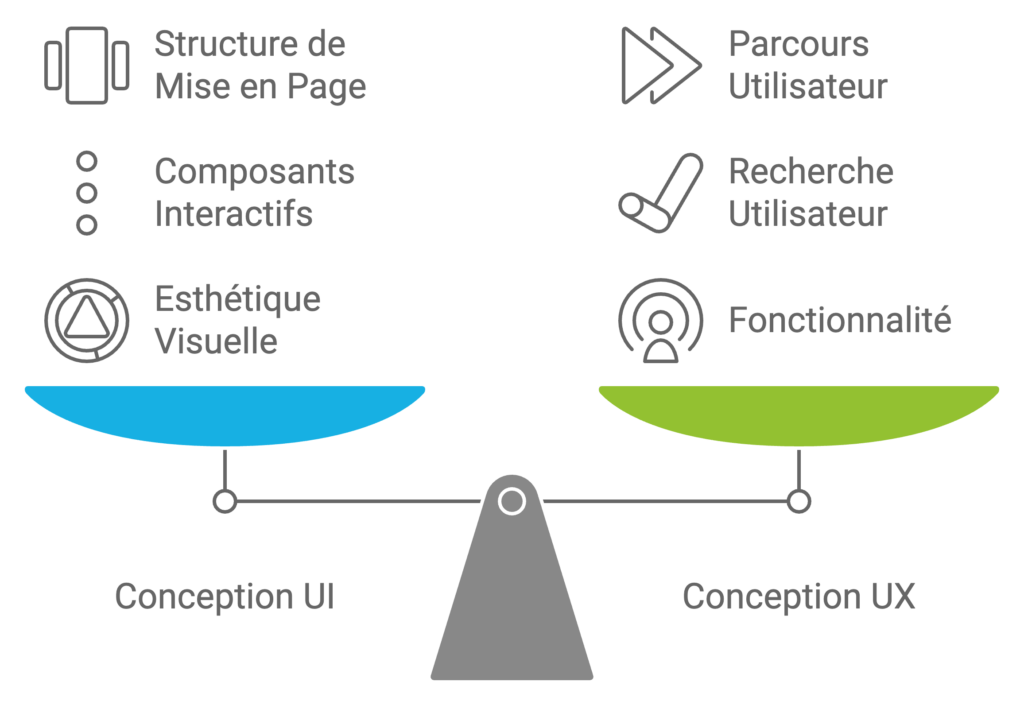 Différences UI UX