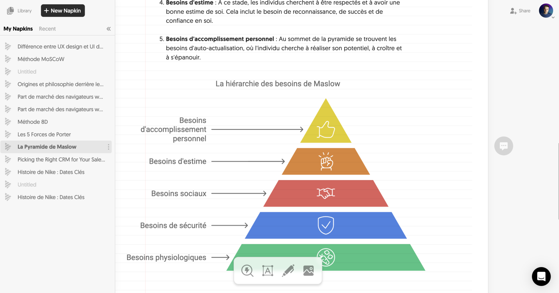 Napkin une ia qui transforme votre texte en sch ma ou graphique