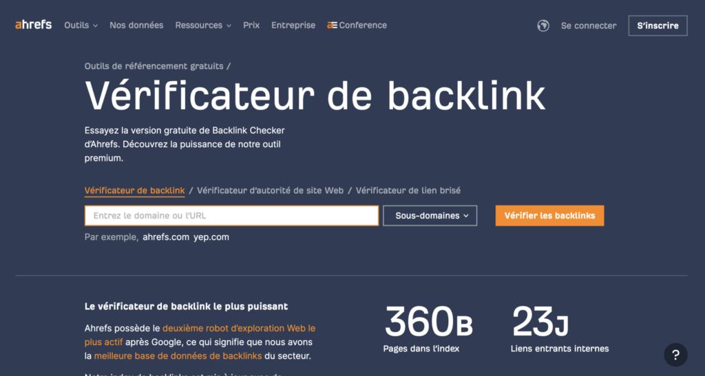 Backlink Checker