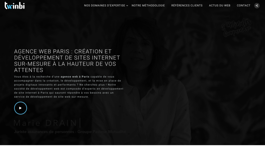 Twinbi - web Paris