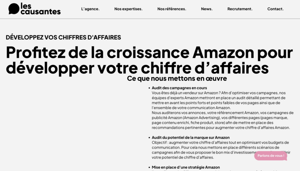 les causantes amazon