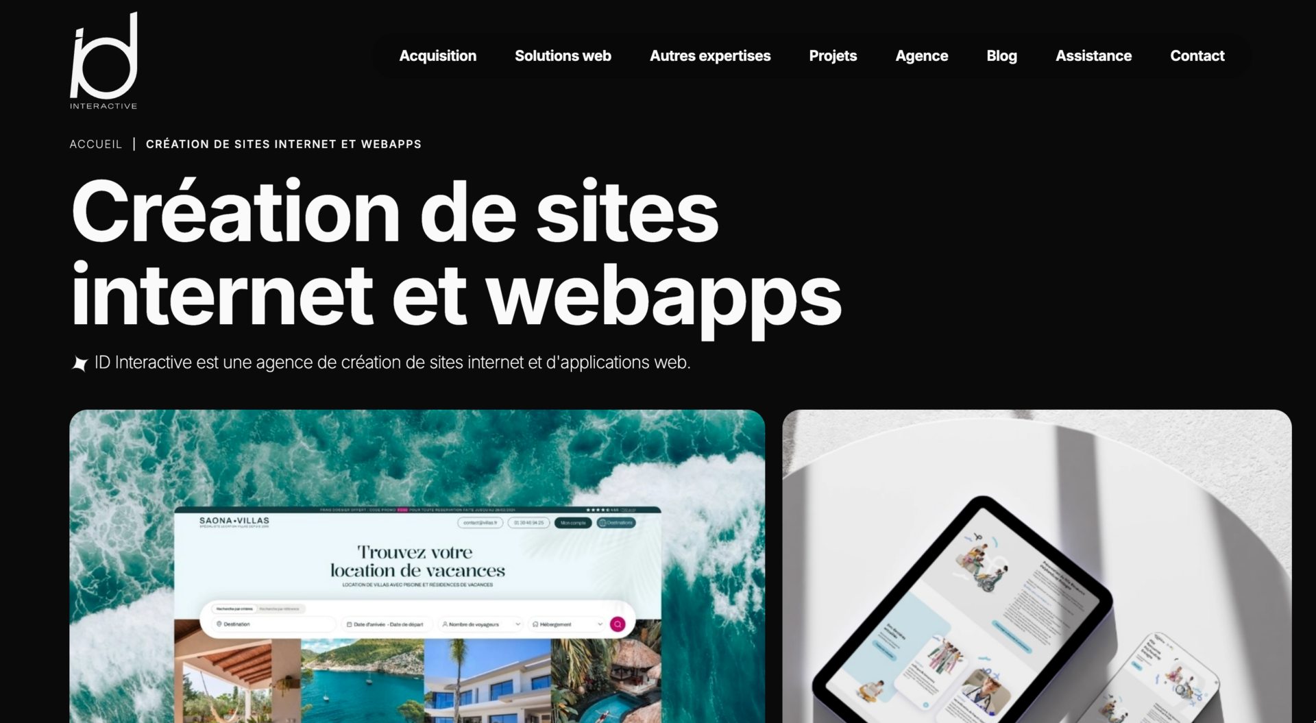 ID interactive - developpement web
