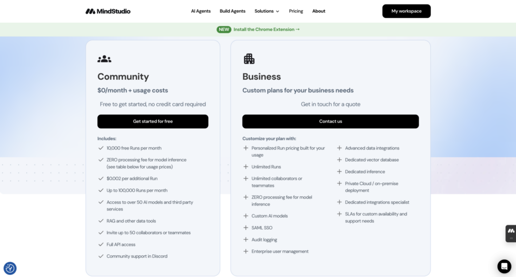 Prix MindStudio