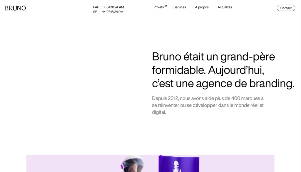 bruno branding