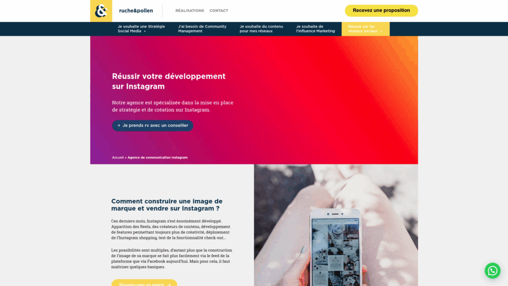 ruche&pollen Instagram