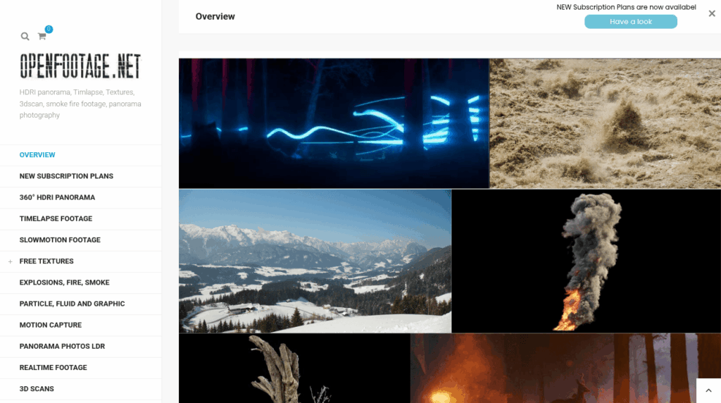 Banque vidéos OpenFootage