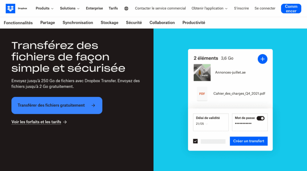 Dropbox Transfer
