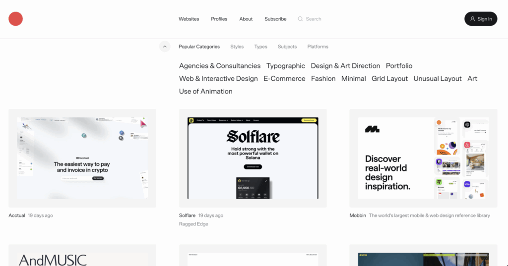 Siteinspire