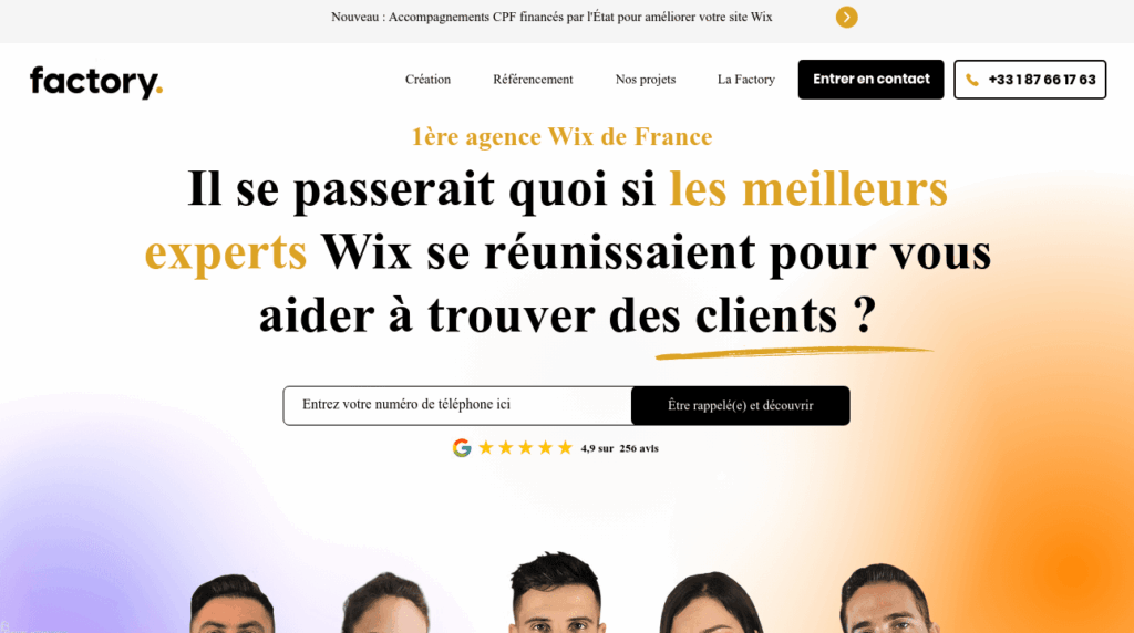 Wix Factory