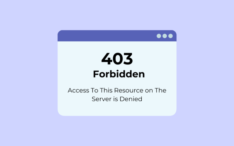 Erreur 403