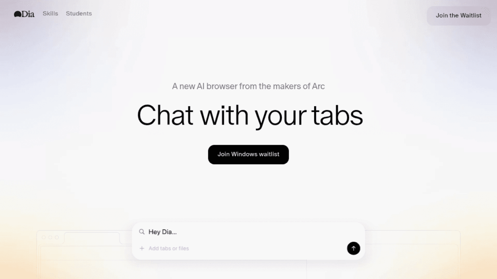 Dia The Browser Company