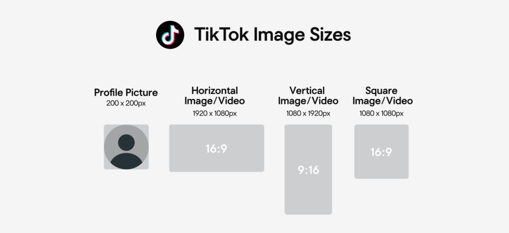 Dimensions TikTok