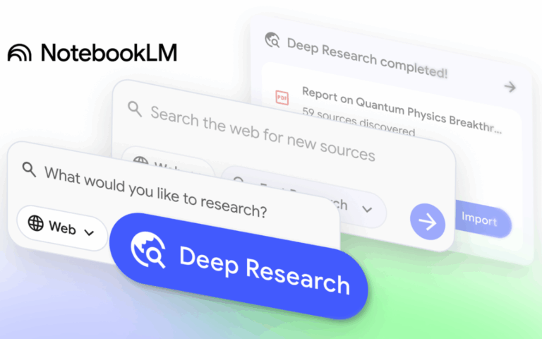 NotebookLM Deep Research