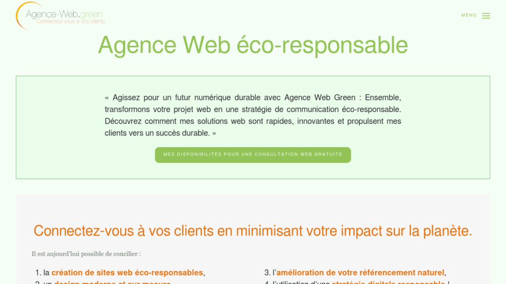 Agence Web Green