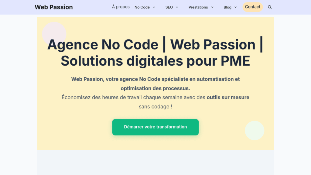 Web Passion