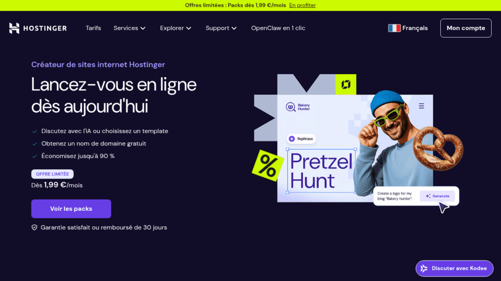 Hostinger Website Builder