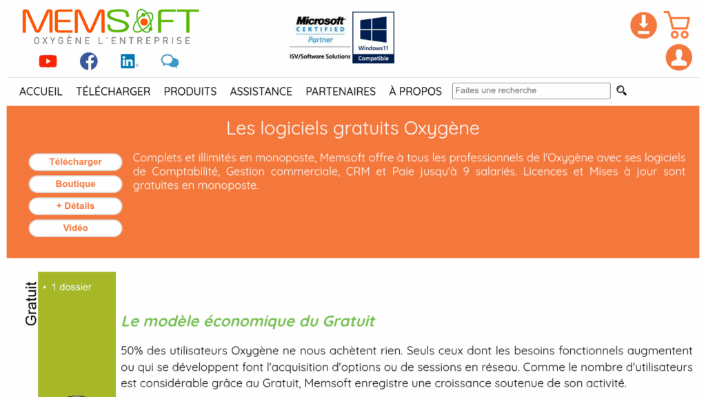 Memsoft Oxygène