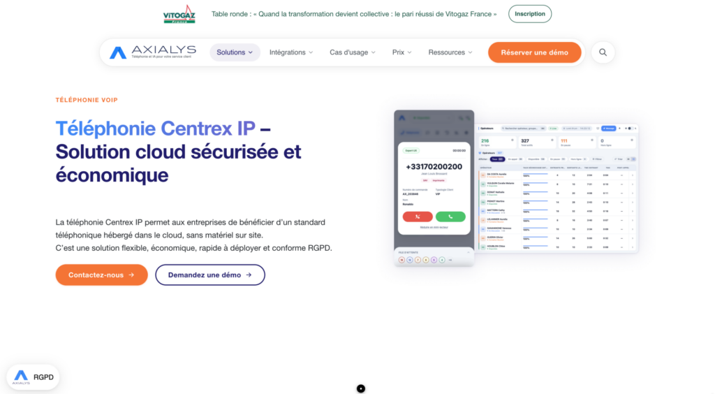 Axialys voip