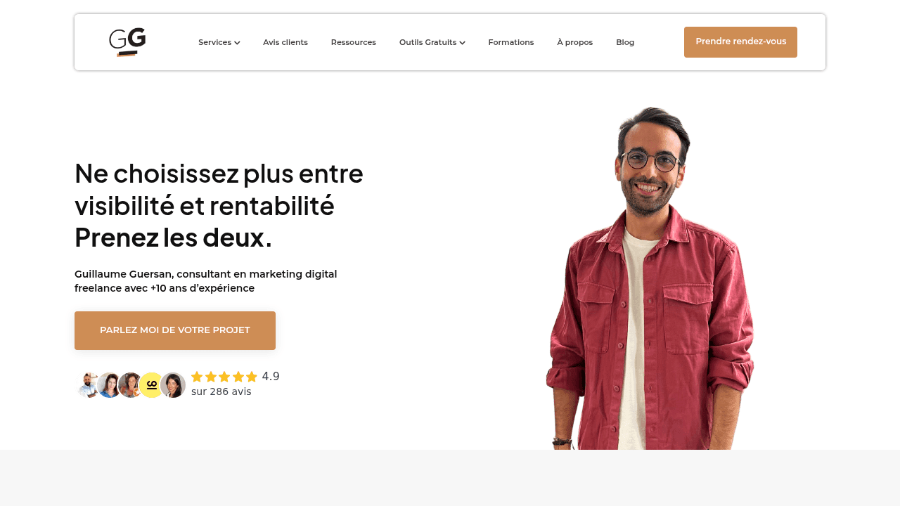 Formation SEO Guillaume Guersan