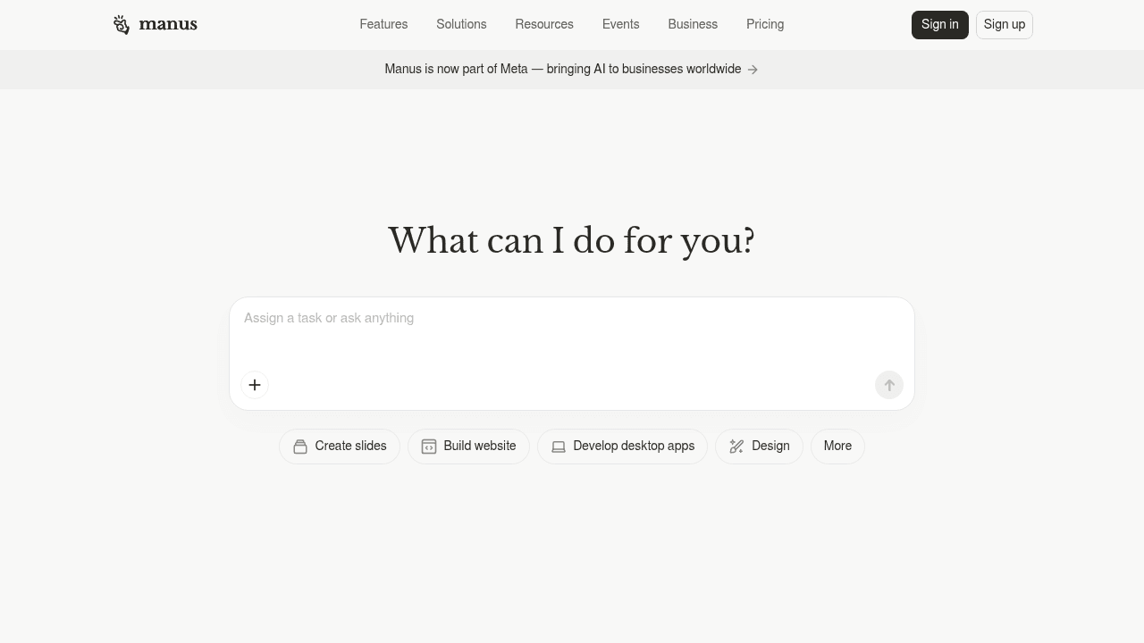 Manus AI - Agent IA autonome chinois