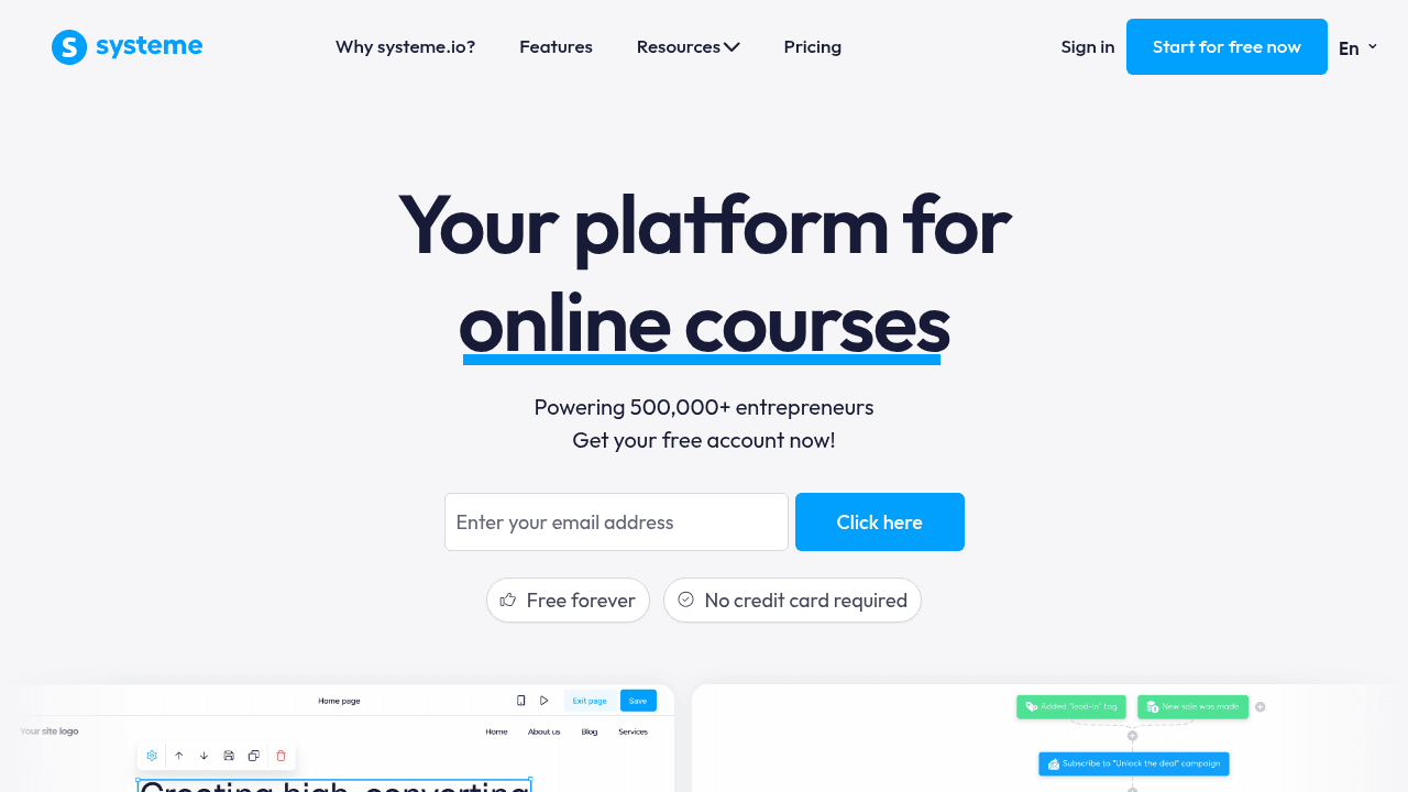 Capture Systeme.io