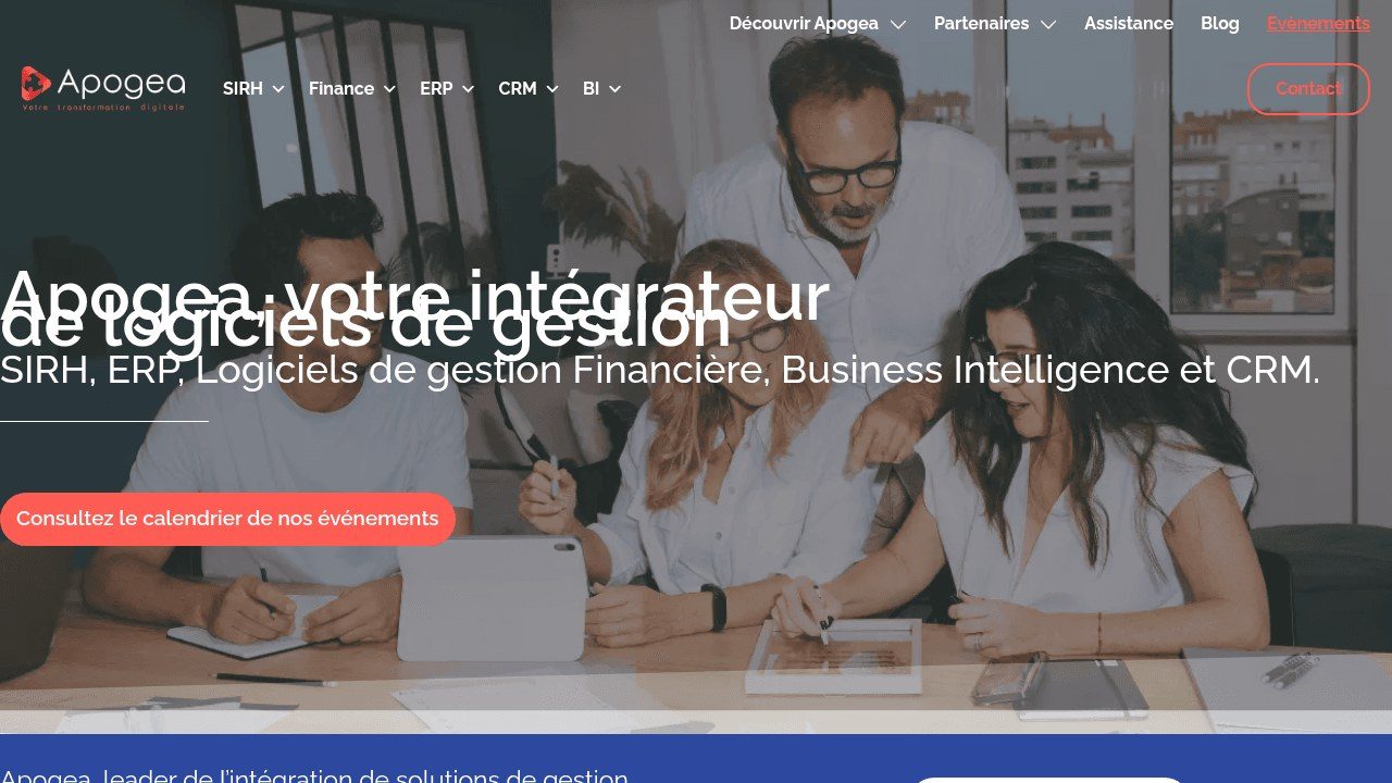 Apogea - Intégrateur ERP PME
