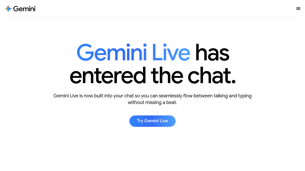 Gemini Live
