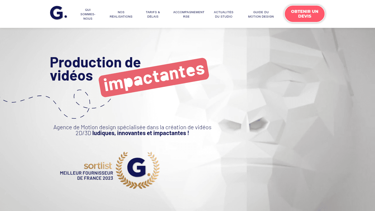 Gorille - Agence motion design Paris