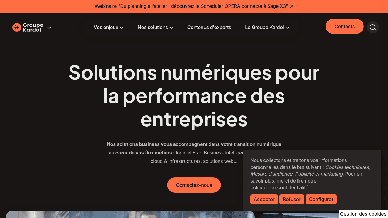 Groupe Kardol - Intégrateur ERP supply chain