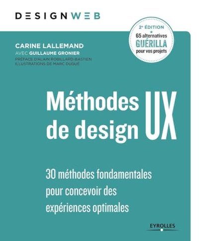 Méthodes de design UX - Carine Lallemand, Guillaume Gronier