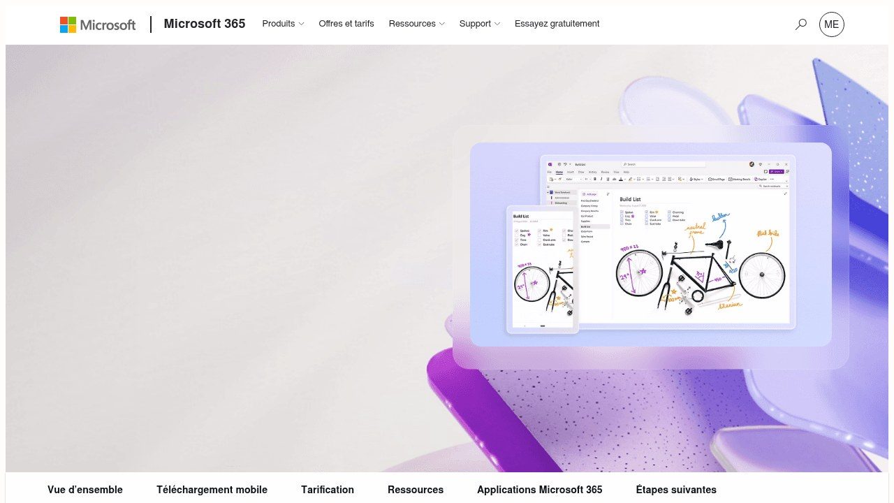 Microsoft OneNote, application de prise de notes avec OCR intégré gratuit