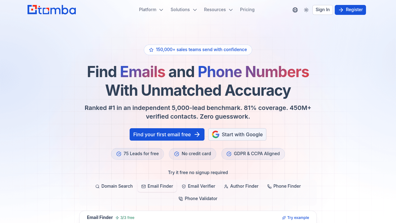 Tomba (ex-Find That Email)