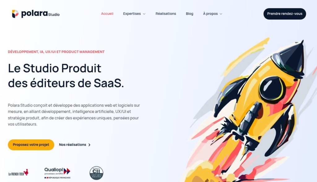 Polara Studio - agence de développement SaaS sur mesure