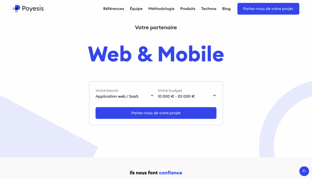 Poyesis - agence de développement de logiciels et applications sur mesure