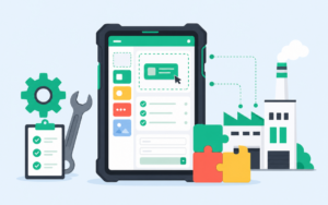 Application métier sans code pour les équipes terrain dans l'industrie