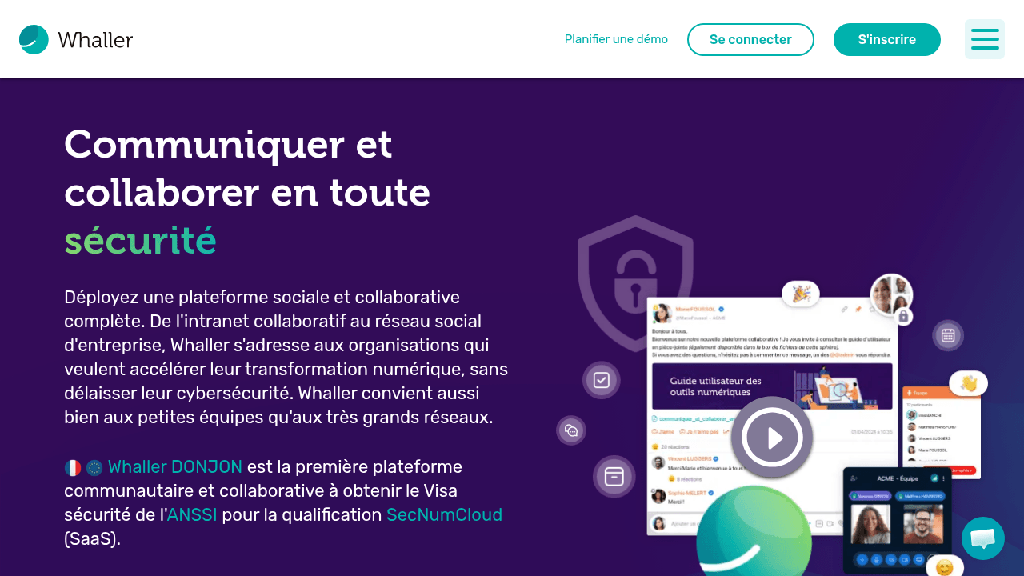 Whaller - reseau social d'entreprise