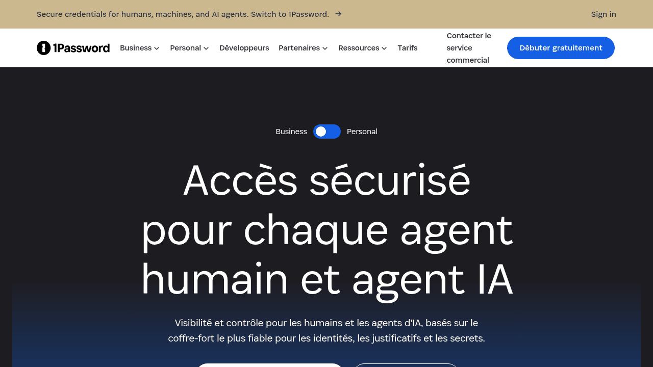 1Password, gestionnaire de mots de passe