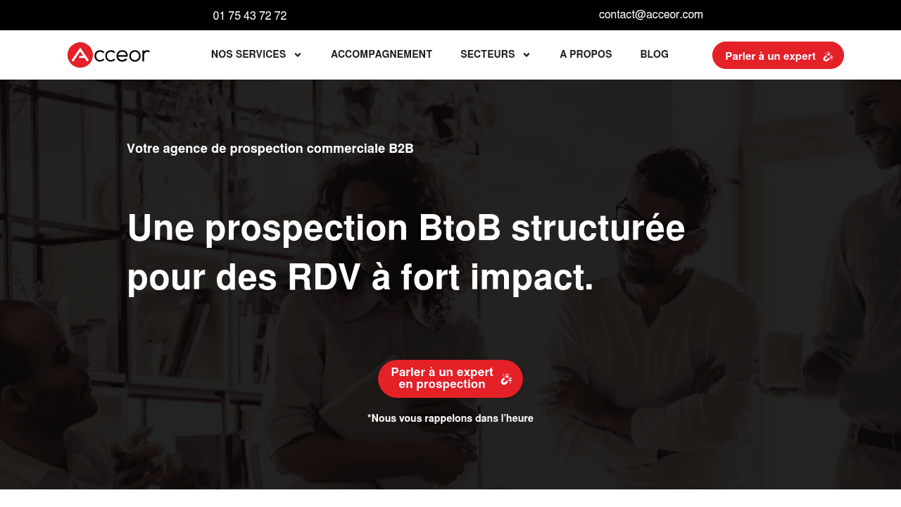 Acceor - Agence de prospection B2B