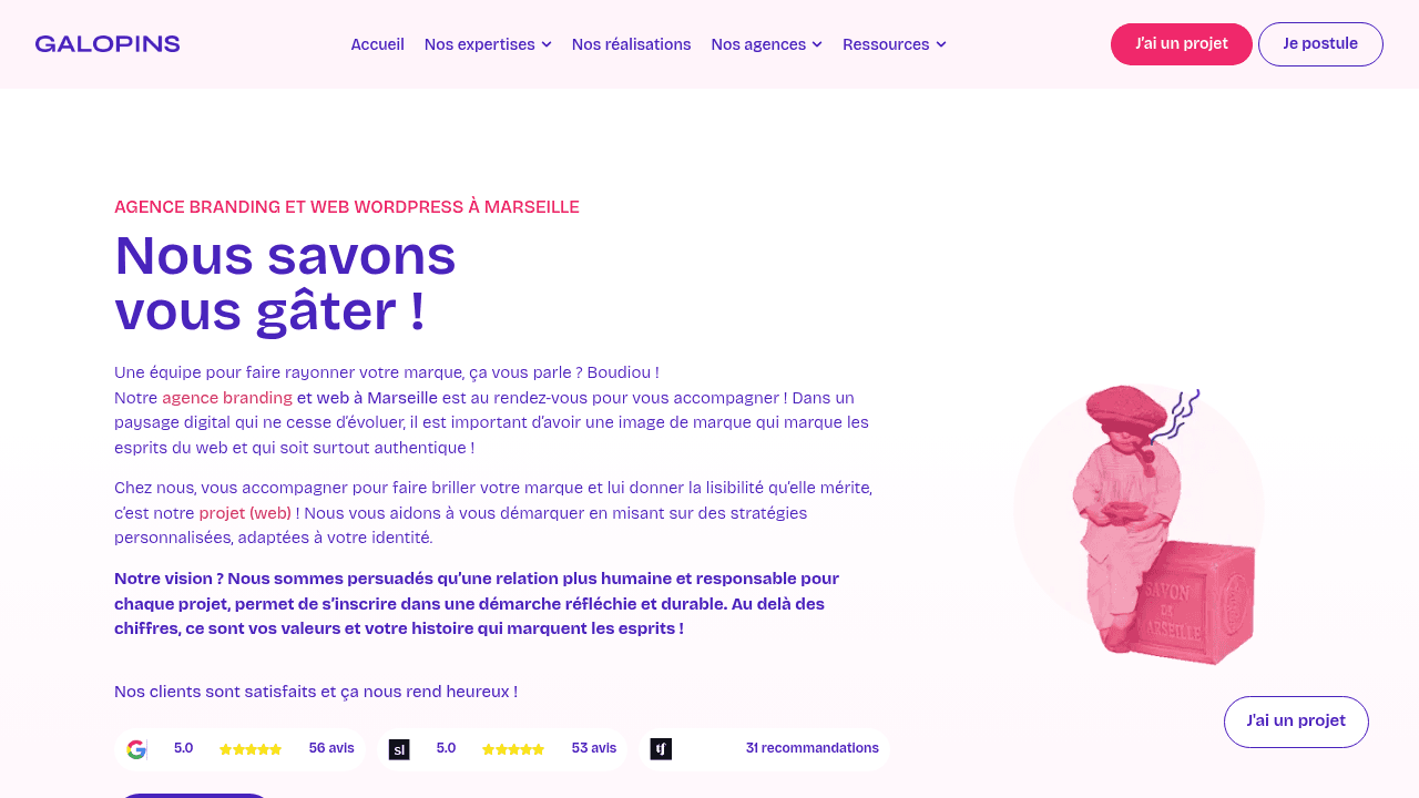 Agence Galopins - Agence web Marseille