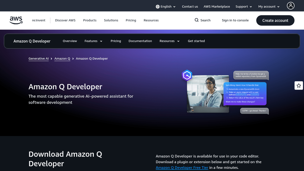 Amazon Q Developer alternative à Claude Code