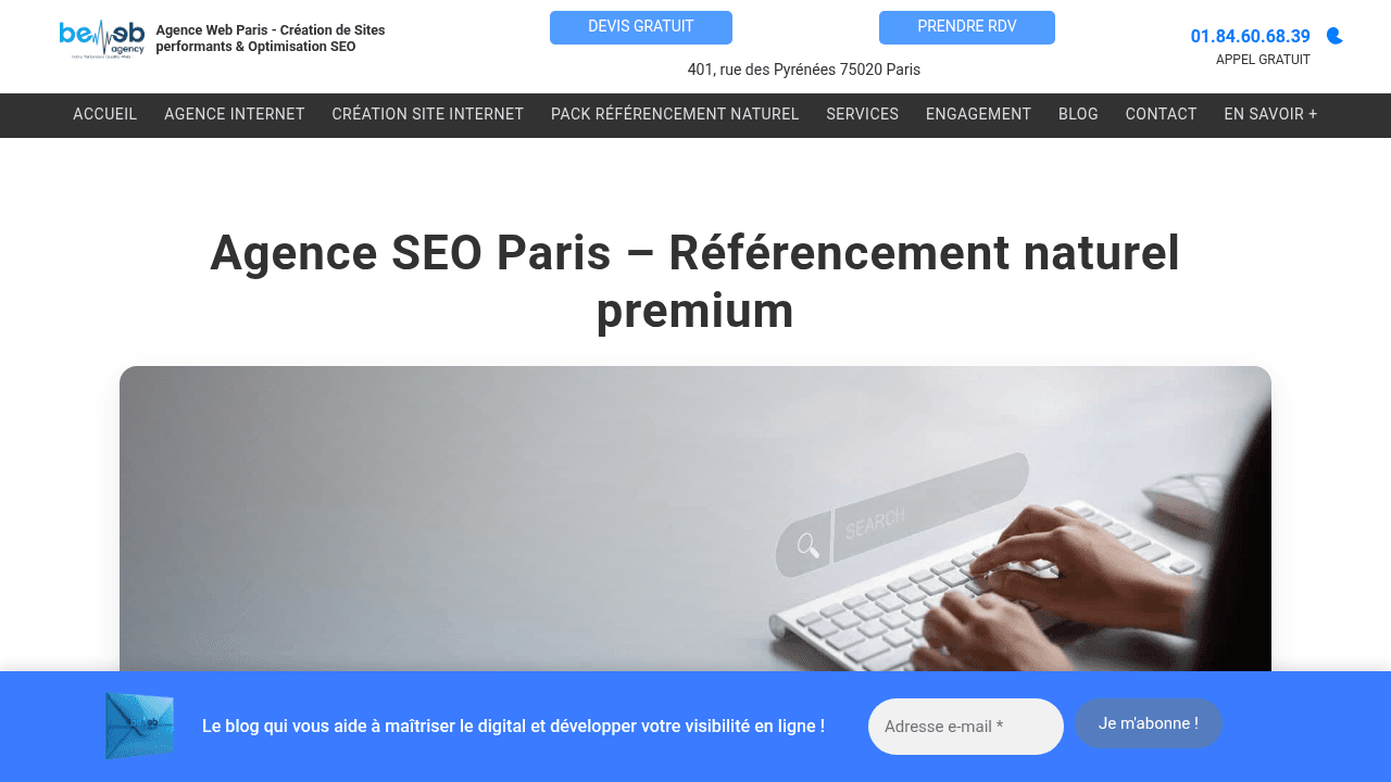 Bew Web Agency - Agence SEO Paris