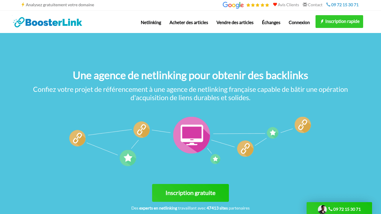 Boosterlink - Agence de netlinking