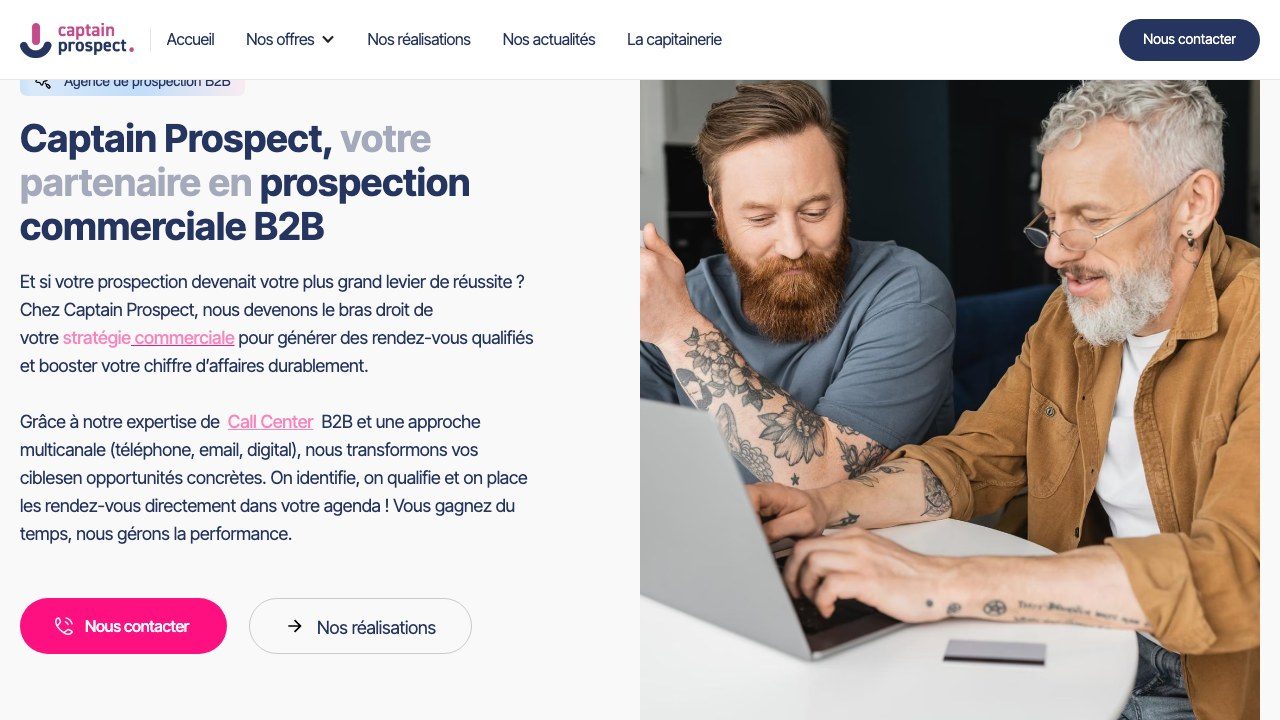 Captain Prospect - Agence de prospection