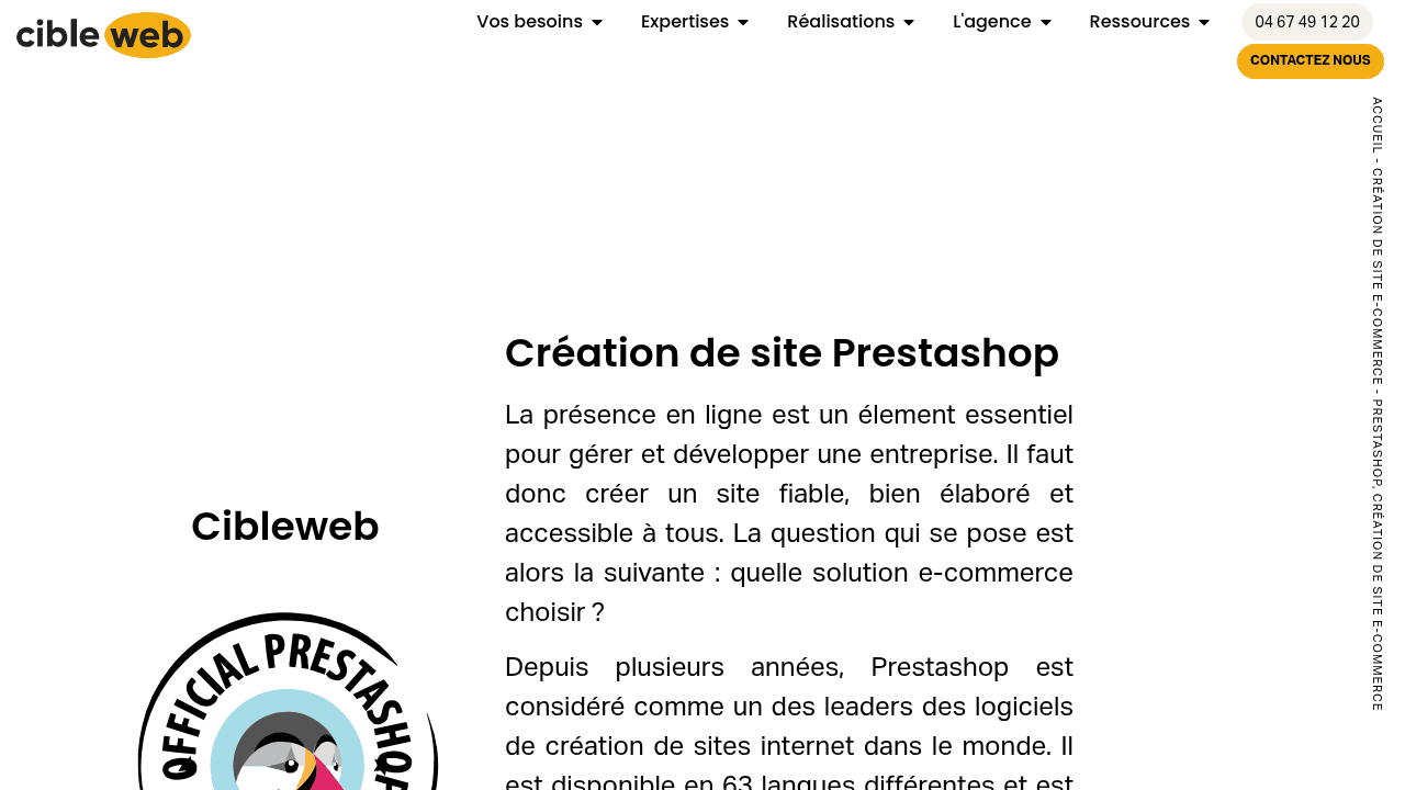 Cibleweb - Agence PrestaShop