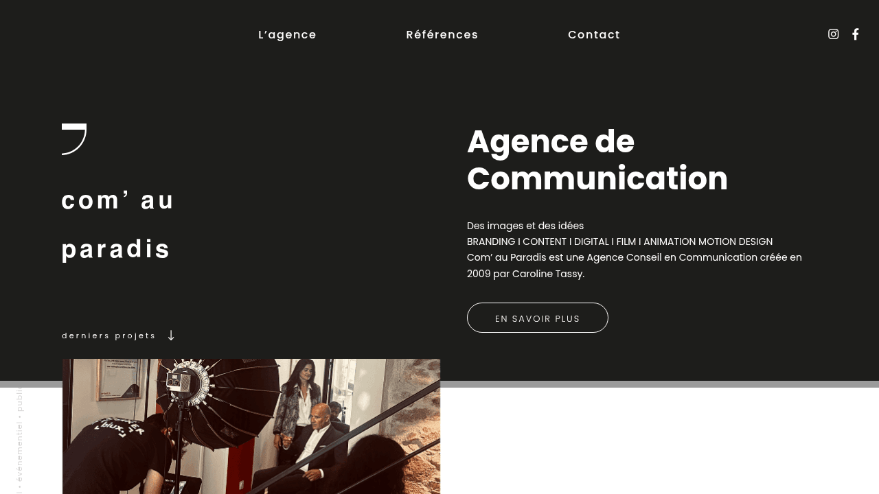Com’ au Paradis - Agence de communication Marseille