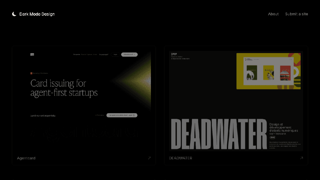 Dark Mode Design